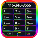 rainbow dialer android application logo